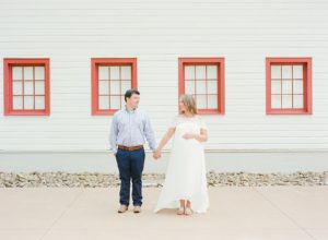 rustic maternity session
